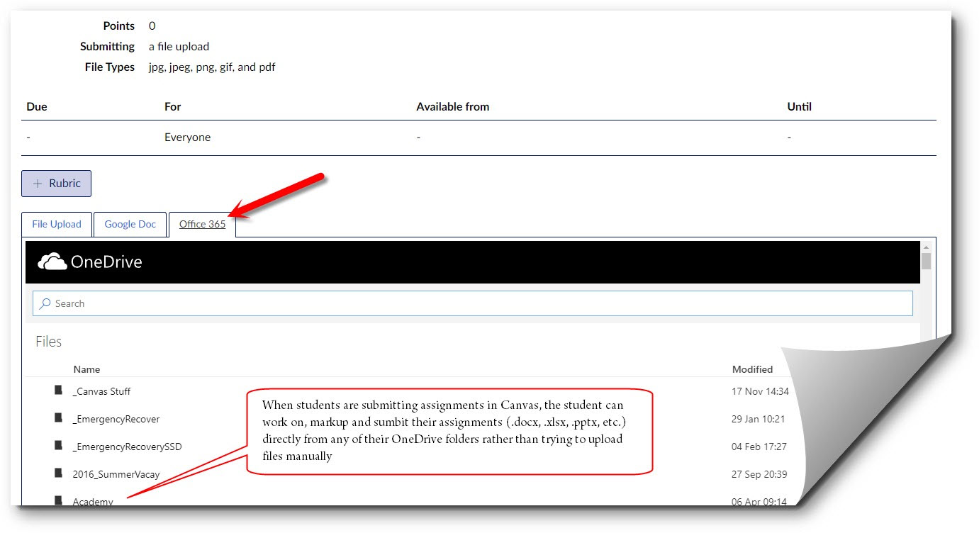 Canvas File Uploads